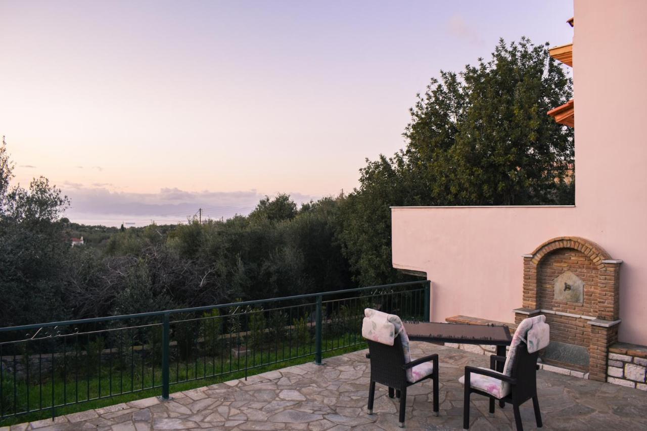 Amber Seaview Villa By The Olive Groves Kalamata Exterior foto